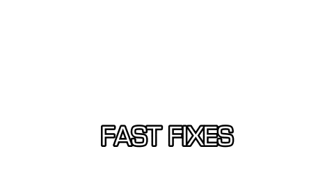FAST FIXES - Studio Gear Cosmetics