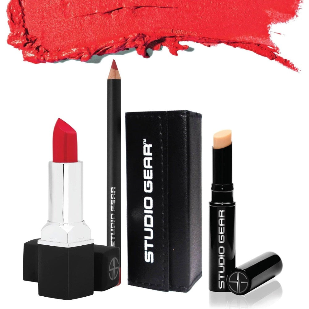 DEFINITION DRAMA TRUE RED KIT - Studio Gear Cosmetics