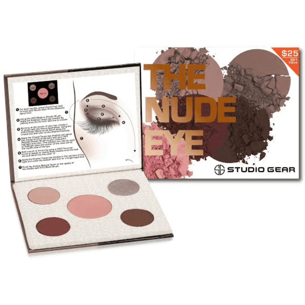NUDE EYE PALETTE - Studio Gear Cosmetics